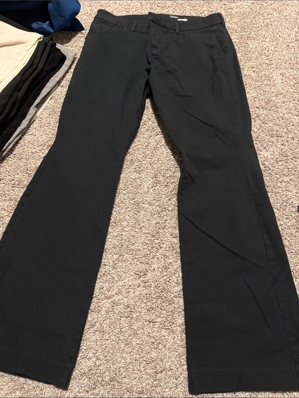 Old Navy Black Flare Pixie Pants for Women